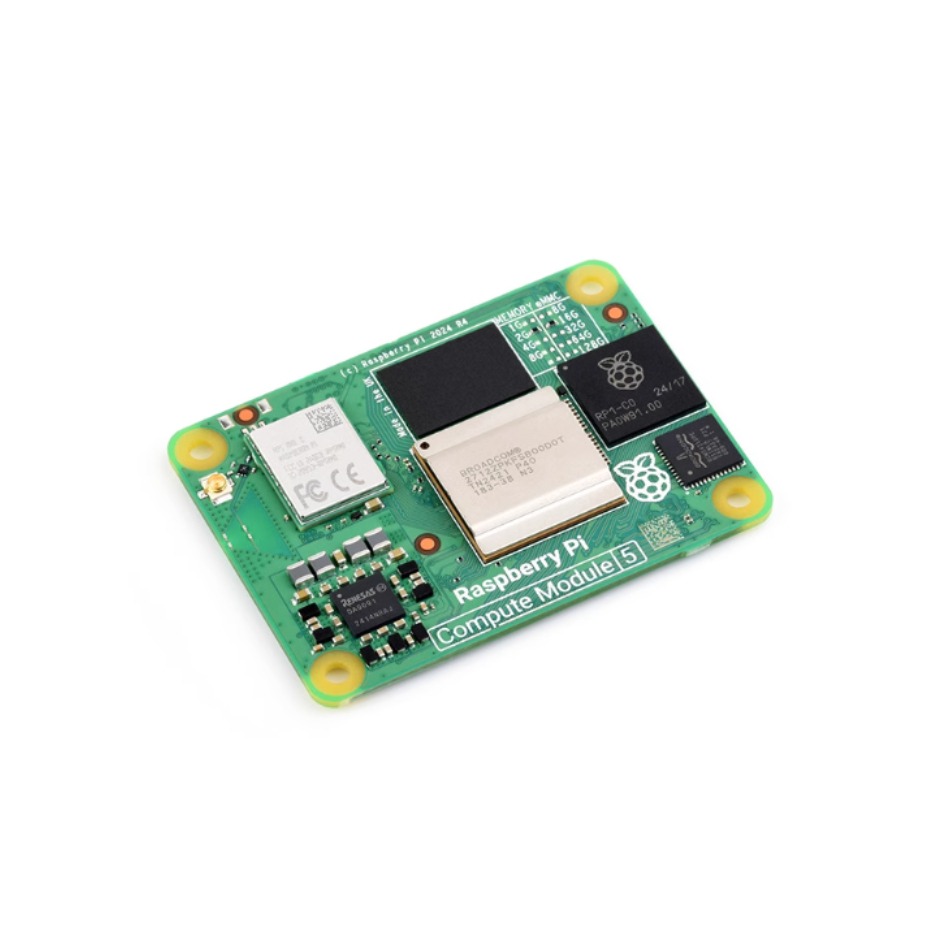 Raspberry Pi 5 Compute Module Isometrie
